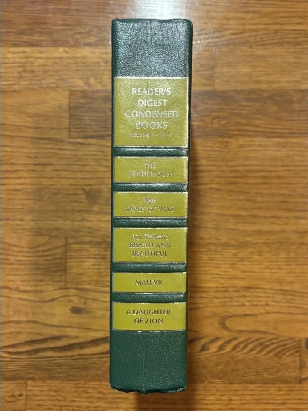 Reader's Digest Condensed Books 1975 Volume 5 Hardcover Dust Jacket Vintage